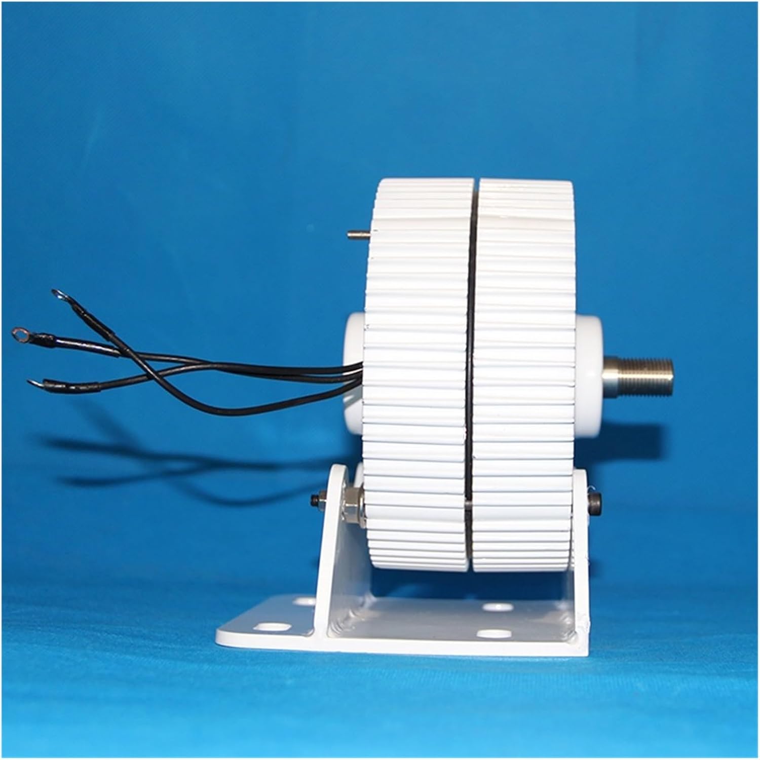 Low Speed Wind Turbines Generator 500w 600w 12V 24V 48V Gearless Permanent Magnet Generator AC tors Wind Turbine DIY Industrial Energy(with Base,12V_600W)