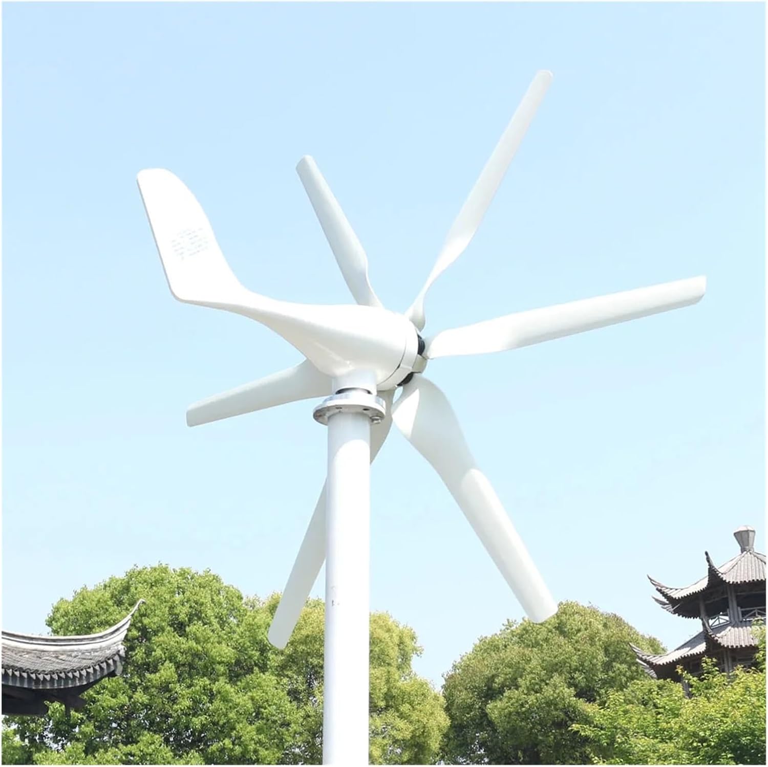 Wind Turbines, DIY Wind Turbine nerator for Home 1000W 12V 24V 48V Free Air Energy 1KW Horizontal Windmill Kit(12V_1000W)