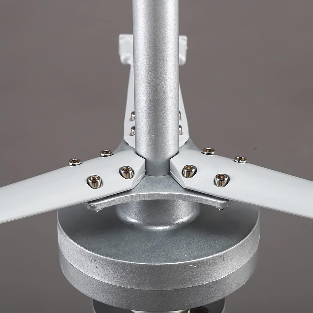 Wind Turbine, Windmill Energy 12v 24v Turbine w 3 Blades Vertical Axis Permanent Maglev Generator with Mppt Controller(400W-01,Turbine ONLY_12V)