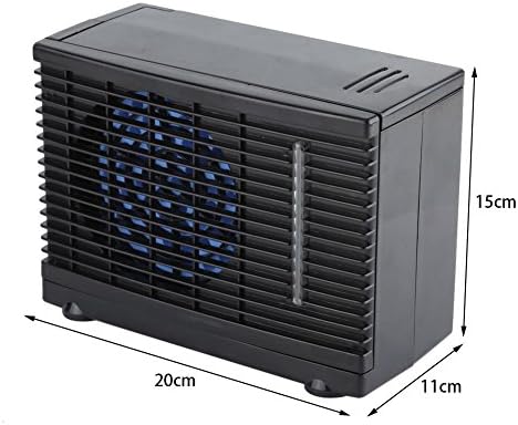 Portable 12V Car Truck Home Mini Air Conditioner Evaporative Water Cooler Cooling Fan