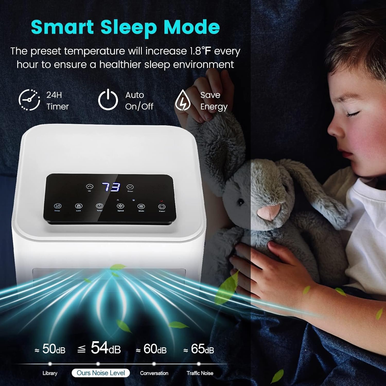 DORTALA Portable Air Conditioner 10000 BTU, 3-in-1 AC Cooling Unit with Dehumidifier, 24H Timer, Remote Control, Window Kit, Standing Air Conditioner for Home, Apartment, Dorm, Cools up to 350 Sq.Ft