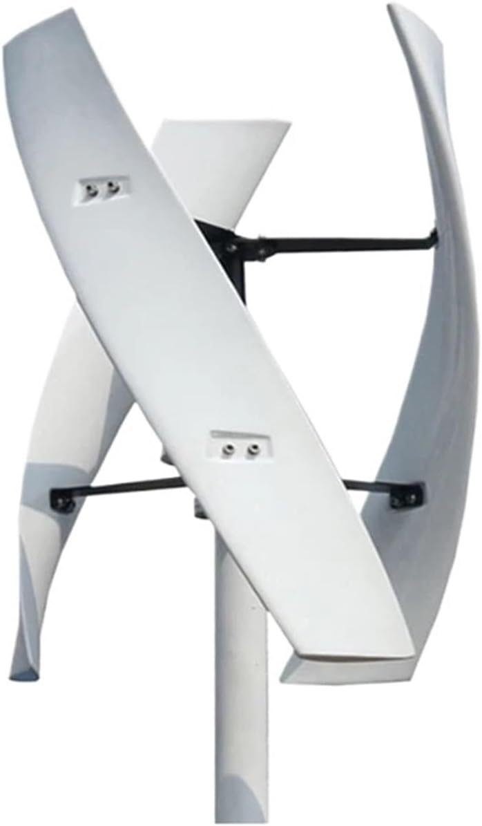 Wind Turbines, 10KW 12V 24V 48V Wind Power Turbine Generator for Home Farm 10000W Vertical Free Energry Electric Windmill Low Wind Speed Starting Wind Turbines(Green,24V_10KW)