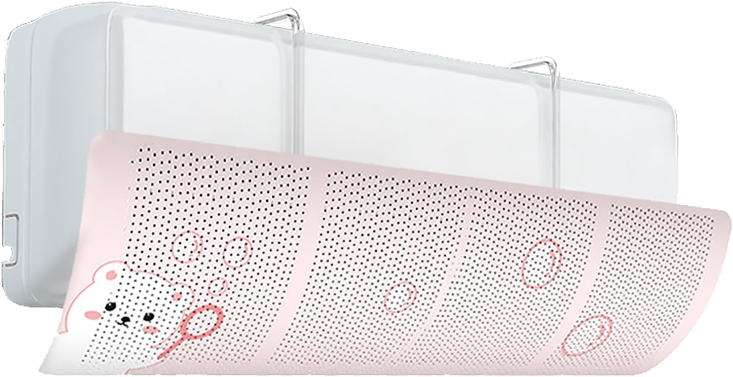 Air Conditioner r Wall-Mounted Anti Wind Baffles Air Cooled Baffle Vent rs for Living Room, Study Room, Bedroom (C1 90x30CM)