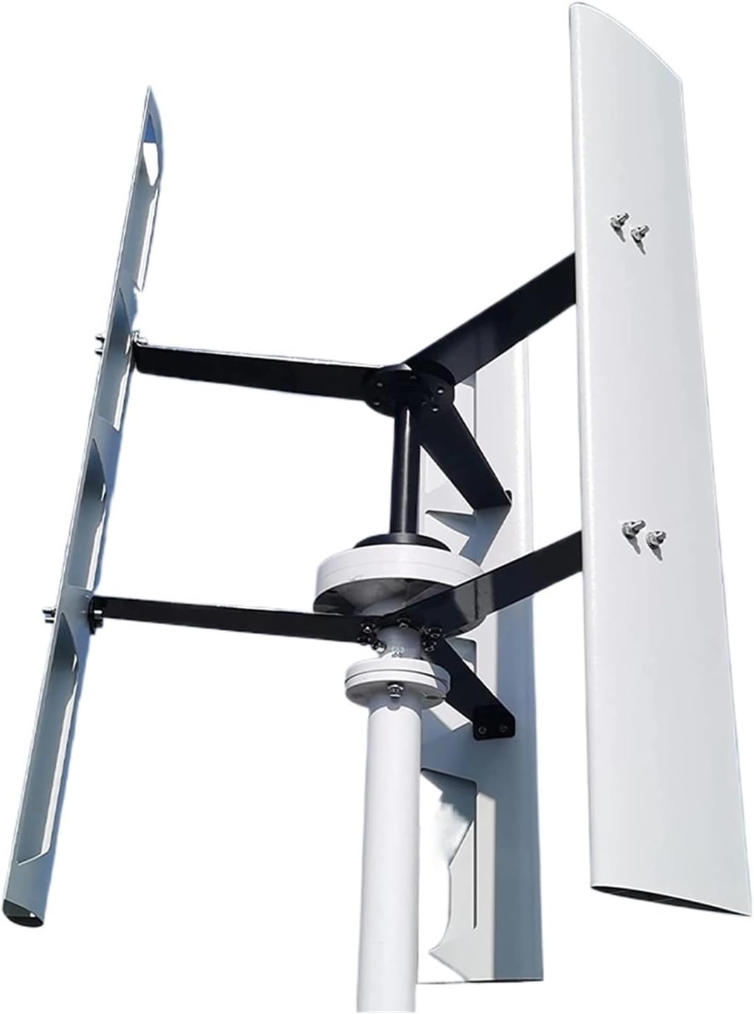 Wind Turbines, Home Farm Low Noise Vertical Free Energy Wind Power Turbine Generator 10KW 12V 24V 48V AC Windmill Fan Low Wind Speed Starting Wind Turbines(24V_10KW)