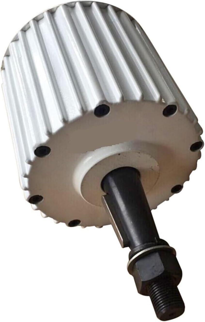 Wind Turbines, 2KW 500RPM 48V 96V 120V Permanent Magnet Generator AC Alternator for Vertical Or Horizontal Wind Generator(48VAC)