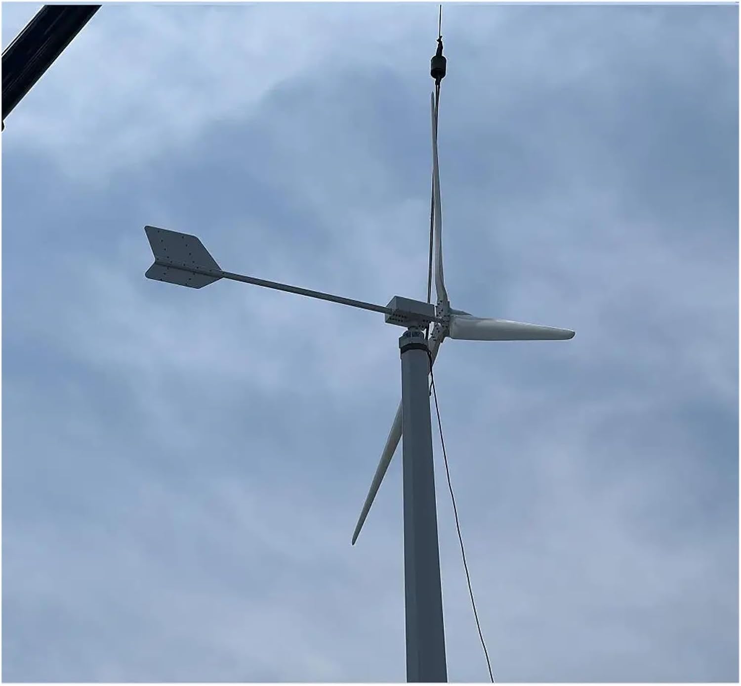 Wind Turbines, Free Energy 1KW Windmill Horizontal Wind Turbine Generator Low RPM High Efficient Home Use Project Farm Boat(48V)