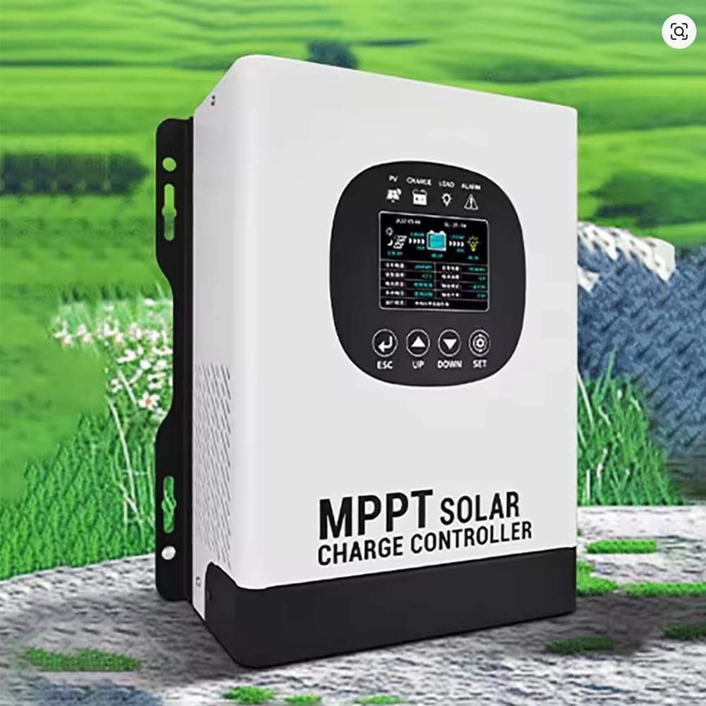 MPPT Wind Solar Hybrid Charge Controller,12000W12V 24V 48V Regulator for Wind Turbine Windmill Charging Battery
