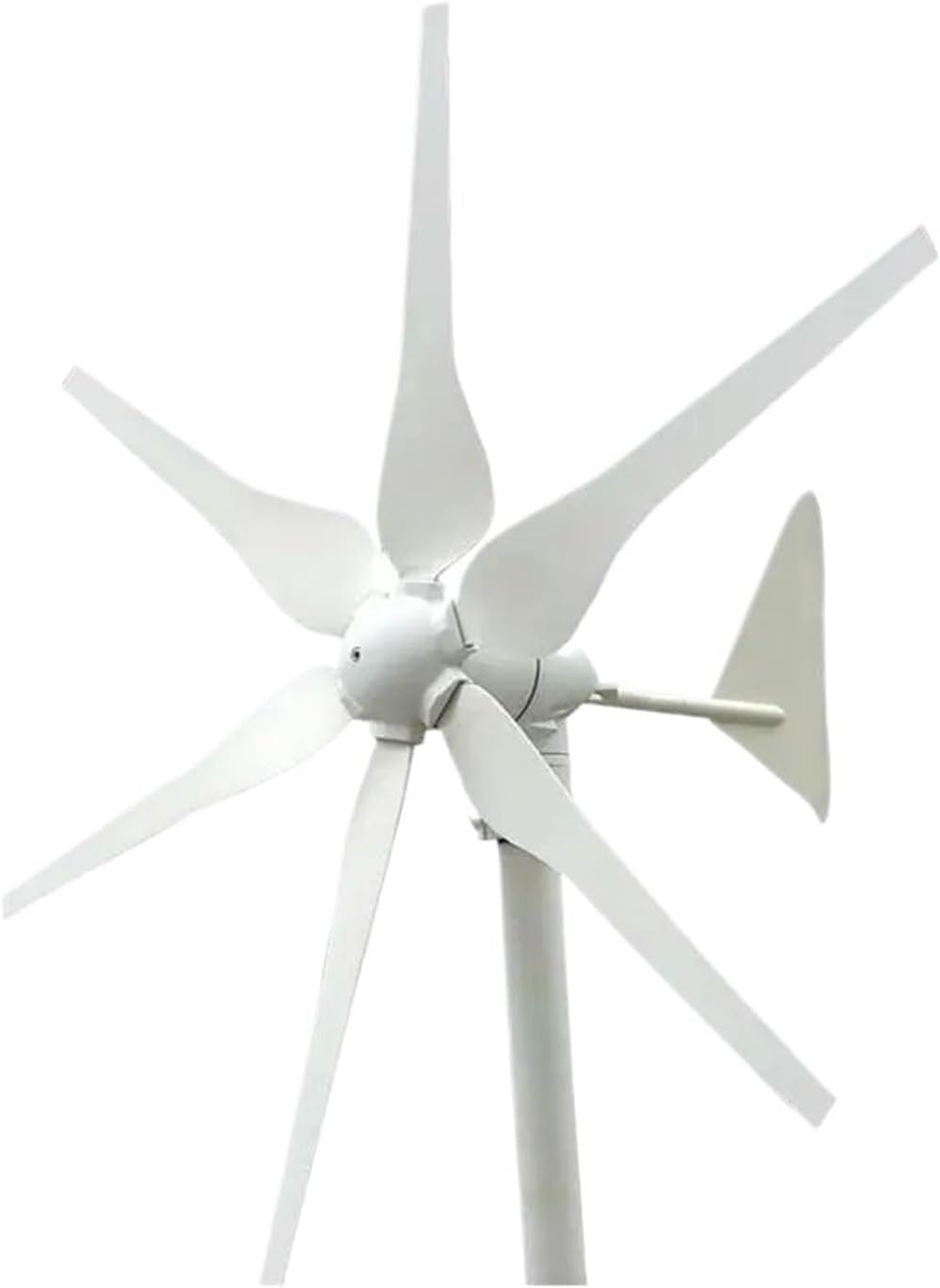 Wind Turbines, 500W Wind Turbine 12V 24V AC/DC Reinforced Blade Over Speed Protection Low Wind Speed Starting Wind Turbines(12V AC)