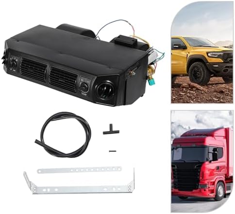 12V Car Air Conditioning Evaporator - Adjustable Temperature, High-Performance Cooling System, Universal for Cars and Trucks, Under-Dashboard Installation POIOKLJRE