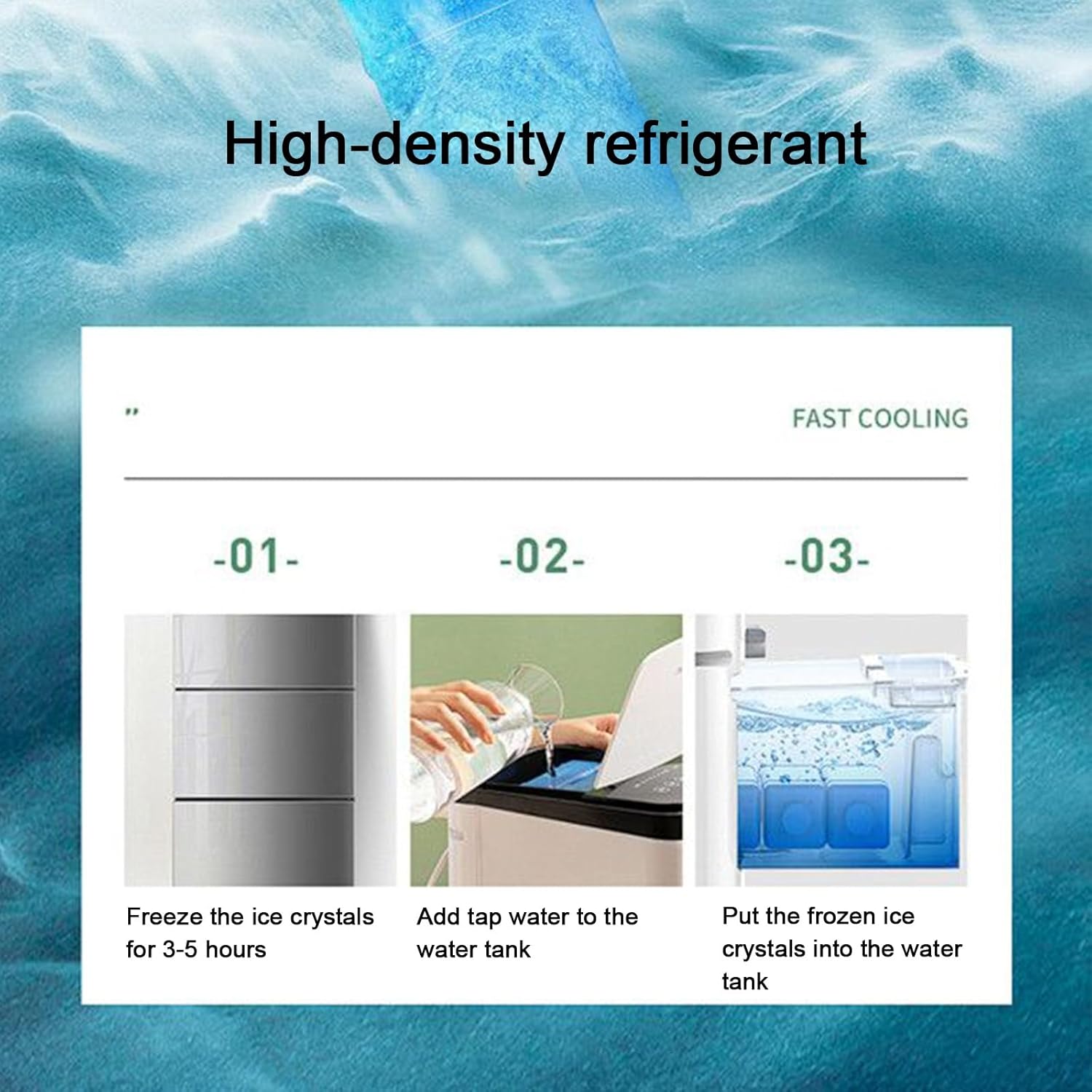 Swamp Cooler Air Conditioner, 3-in-1 Evaporative Air Cooler with 25l Water Tank, 120°oscillation, 8H Timer, 3 Speeds, Portable Windowless Ac Cooling Fan for Patio, Garage, Porch,Indoor Use