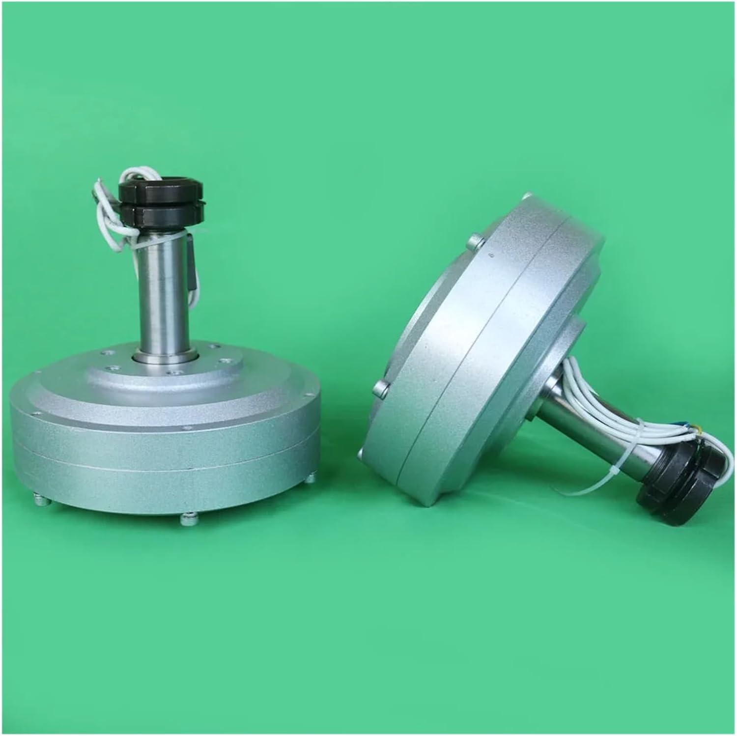 Low RPM 300RPM 200W 500W 100W 3000W Coreless Generator Low Resistance Quick Start Running for Wind Turbine Hydraulic Industrial Energy(Without Base,12V_100W)