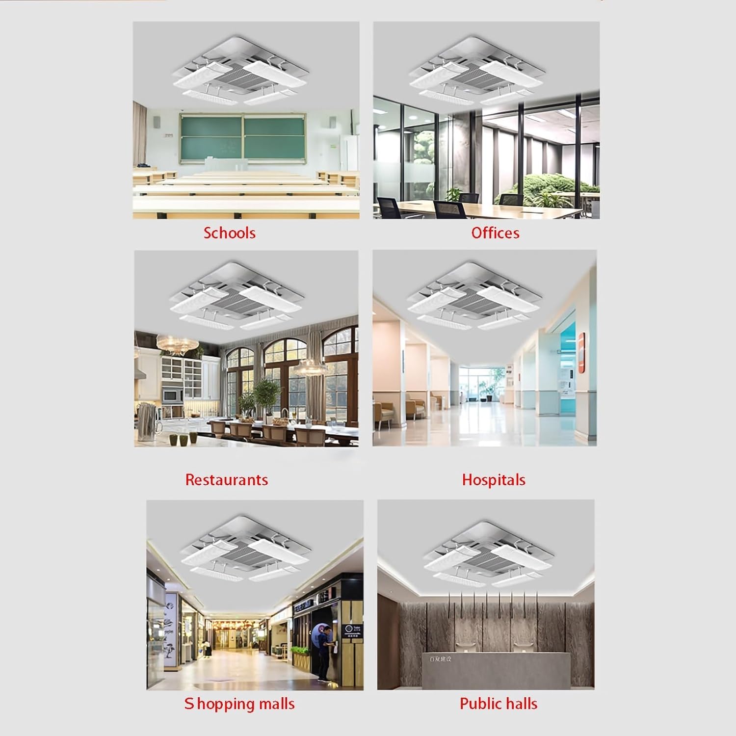 Air Conditioning Deflector 19.7 Inch Long Ceiling Air Conditioner Deflector Vent Deflector for Home Office, Air Conditioning Baffle Central Air Conditioner'S Register Grille