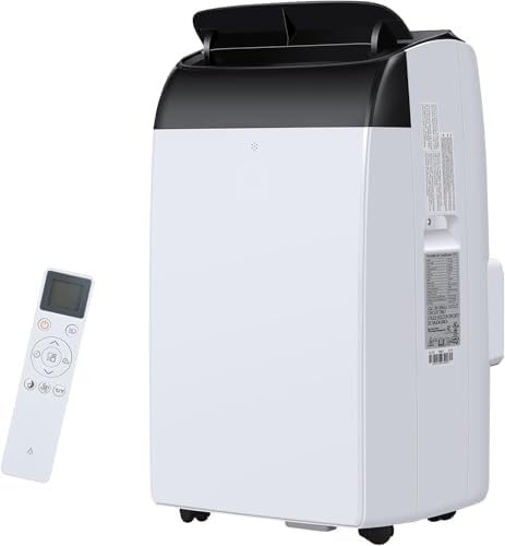 TrailBlaze Fast Cooling Portable Air Conditioner, Remote Control 4 In 1 Portable Air Conditioner With Cooling, 12,000 BTU Fan, Sleep Mode, Cooling Up to 550 Sq. Ft. for Office Bedroom Home