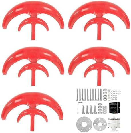 3000W 24V Vertical Axis Maglev Wind Turbine with Controller - 3 Phase AC Generator for Off-Grid, Courtyard & Street Power Solutions, Eco-Friendly Energy Production