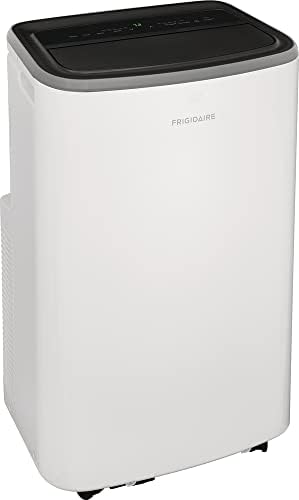 Frigidaire FHPW142AC1 Portable Air Conditioner, 14K BTU (ASHRAE) / 10K BTU (DOE) with Multi-Speed Fan/Dehumidifier Mode/Built-in Air Ionizer/Washable Filter/Works with Alexa/Wi-Fi Connected, in White