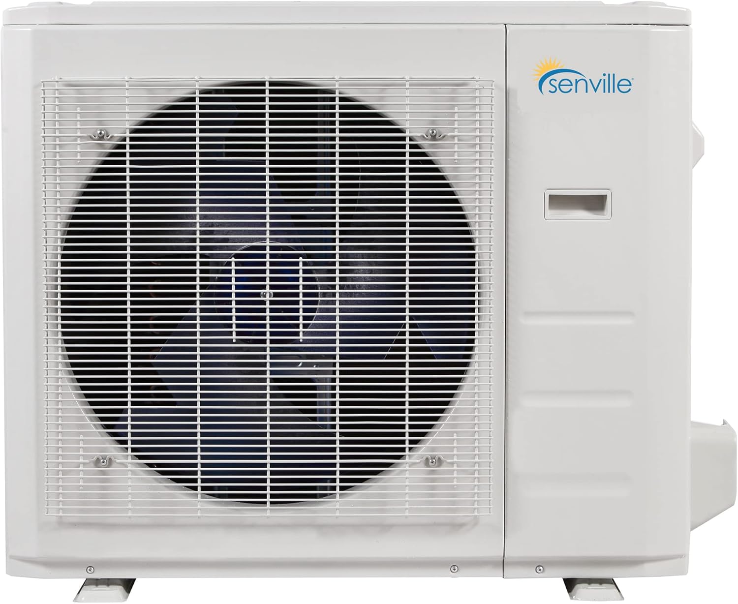 Senville 28000 BTU Dual Zone Mini Split Air Conditioner Heat Pump, 2 Ton, Works with Alexa, White