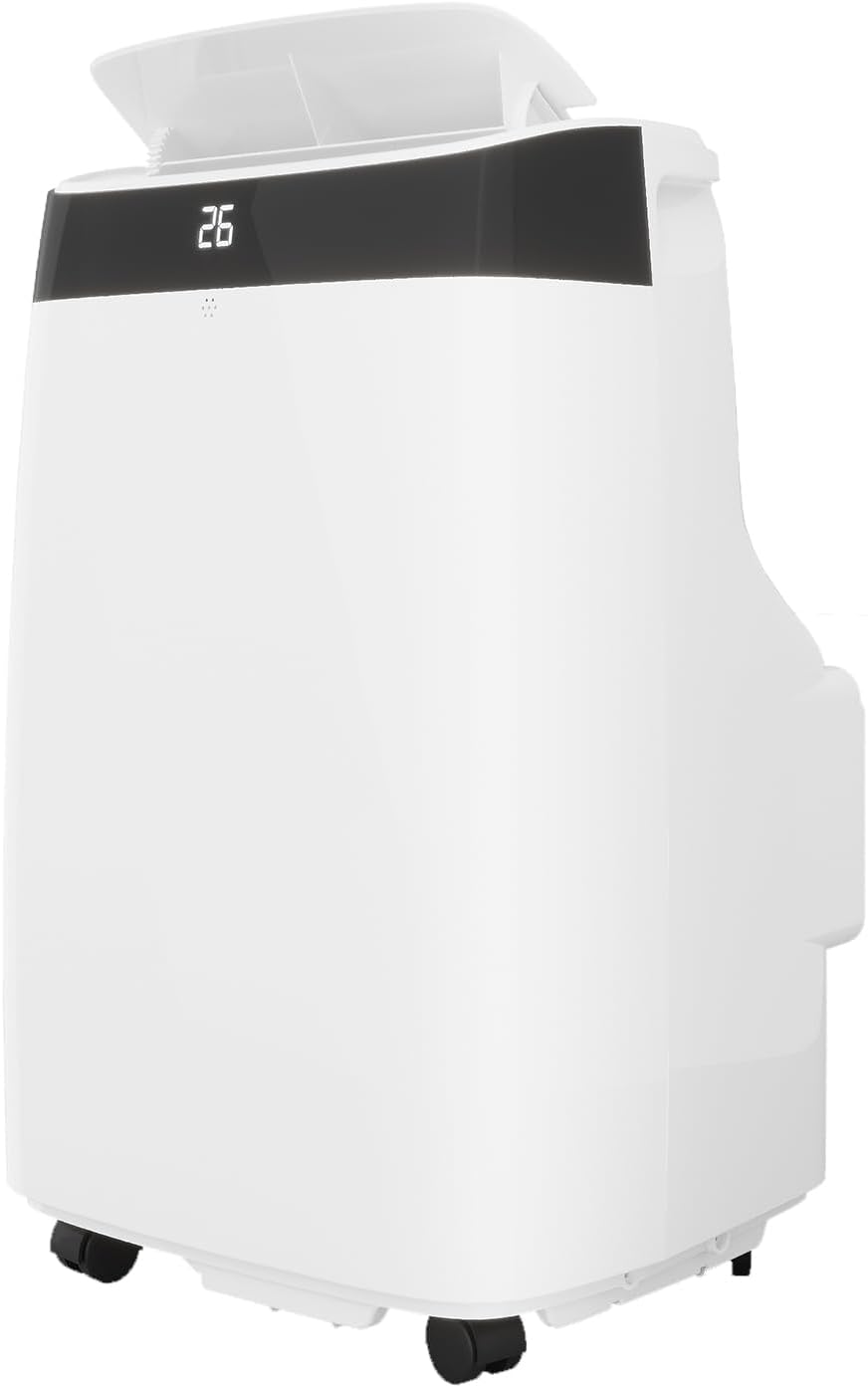 10000BTU Portable Air Conditioner, 450 Sq. Ft Coverage, 3-in-1 Floor Standing Cooling, Fan & Dehumidifier, with Digital Display, Remote Control, 24H Timer, Sleep Mode