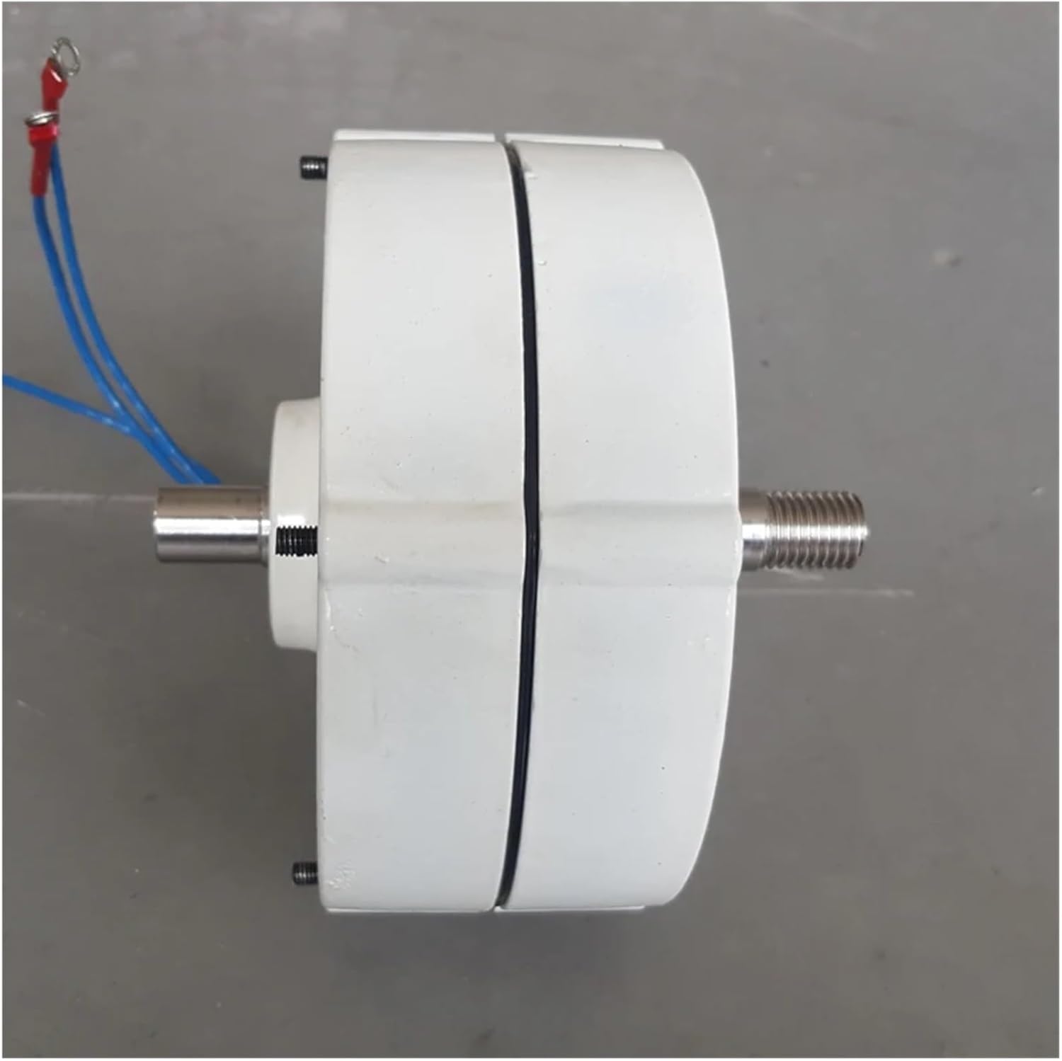 Generator 4KW 5KW 6KW 12V 24V 48V 3 Phase Gearless Permanent Magnet AC Alternators for Wind Water Turbine Industrial Energy(Single Shaft,24V_6KW)