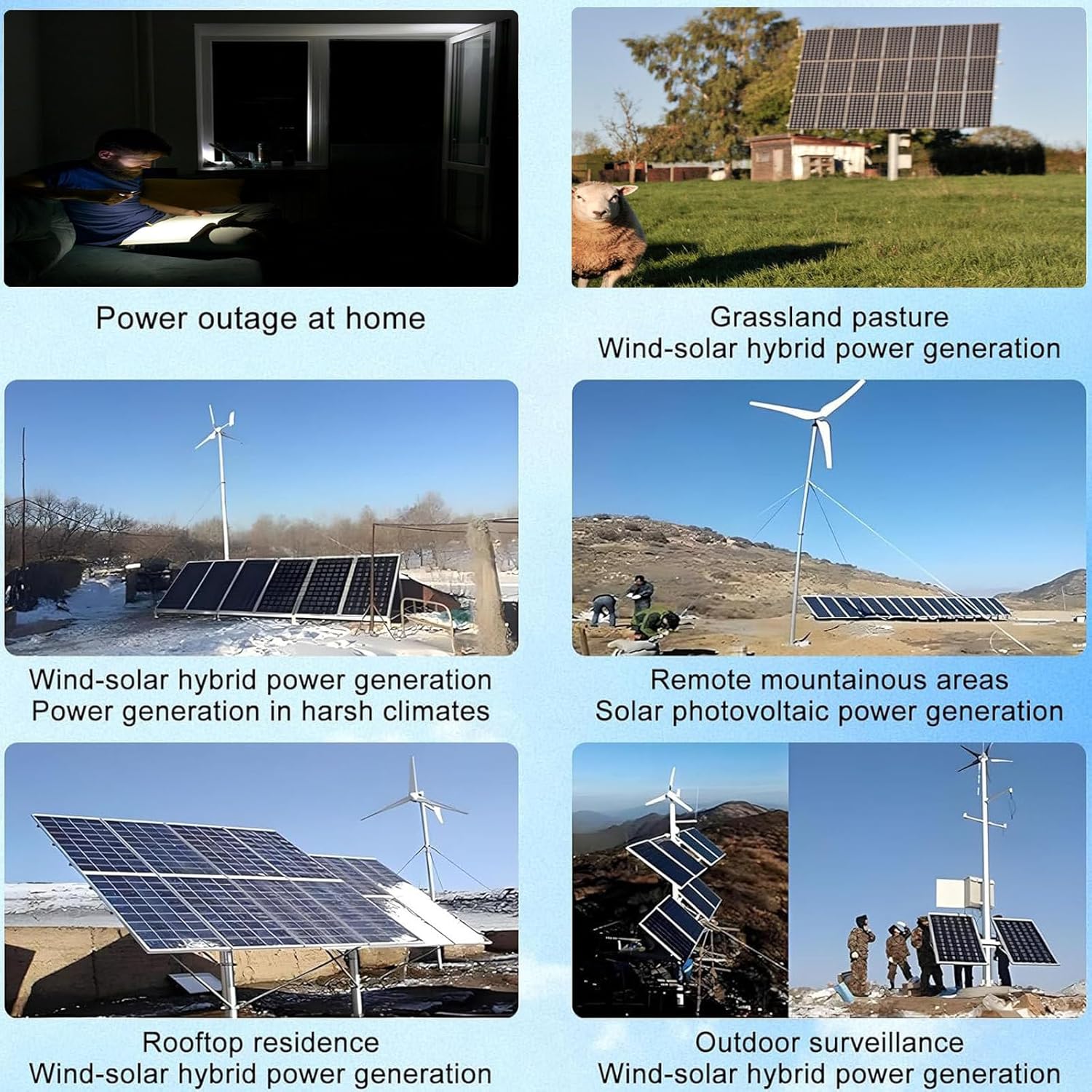 15000W,Wind Solar Hybrid Charge Controller,Hybrid Charge Controller,Mppt Boost Charging with LCD Display and Dump Load,12V/24V/48V,Automatic Controller for Home,Street Light 48V