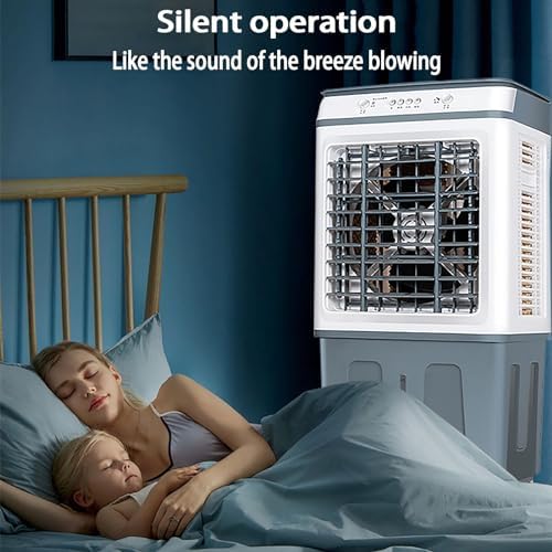 Portable Air Conditioners Portable Evaporative Air Cooler Floor Air Conditioner Three-speed Adjustment Large-capacity Water Tank Rapid Cooling Can Be Used In Large Areas Such As Homes Warehouses