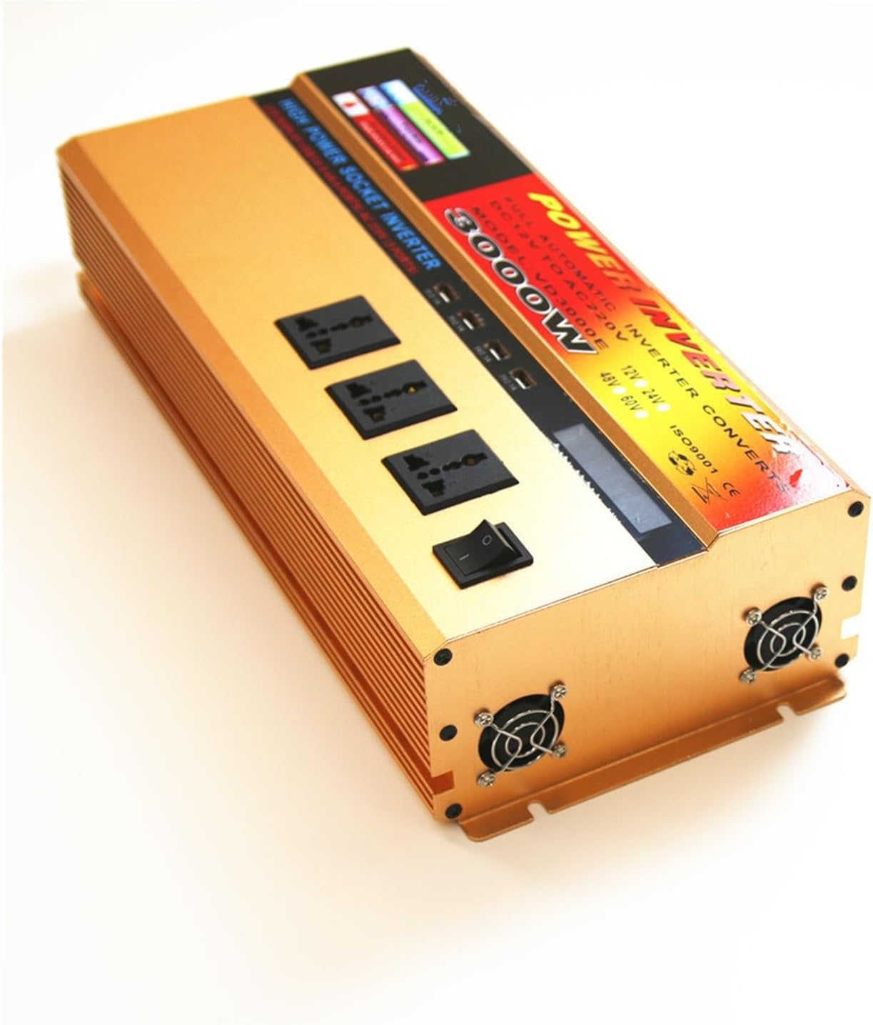 3000W Full Power Solar Home car Inverter 12V to 220V Corrected Wave(12V 110V)