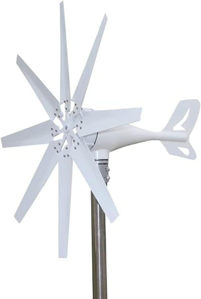 LiuSj JUnSt 9000W 12V/24V/48V Lantern Wind Turbine Generator Vertical Axis in Garden & Outdoor Generator Windmill Energy Turbines Charge for Home Camping