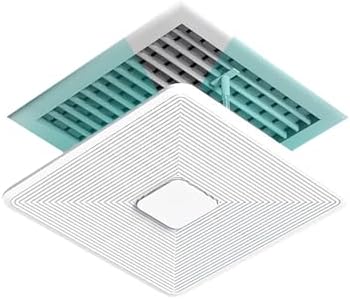 Dual-Layer Ceiling Vent Deflector, Breathable Design, Air Conditioner Deflectors, AC Wind Deflector for Office and Home Use