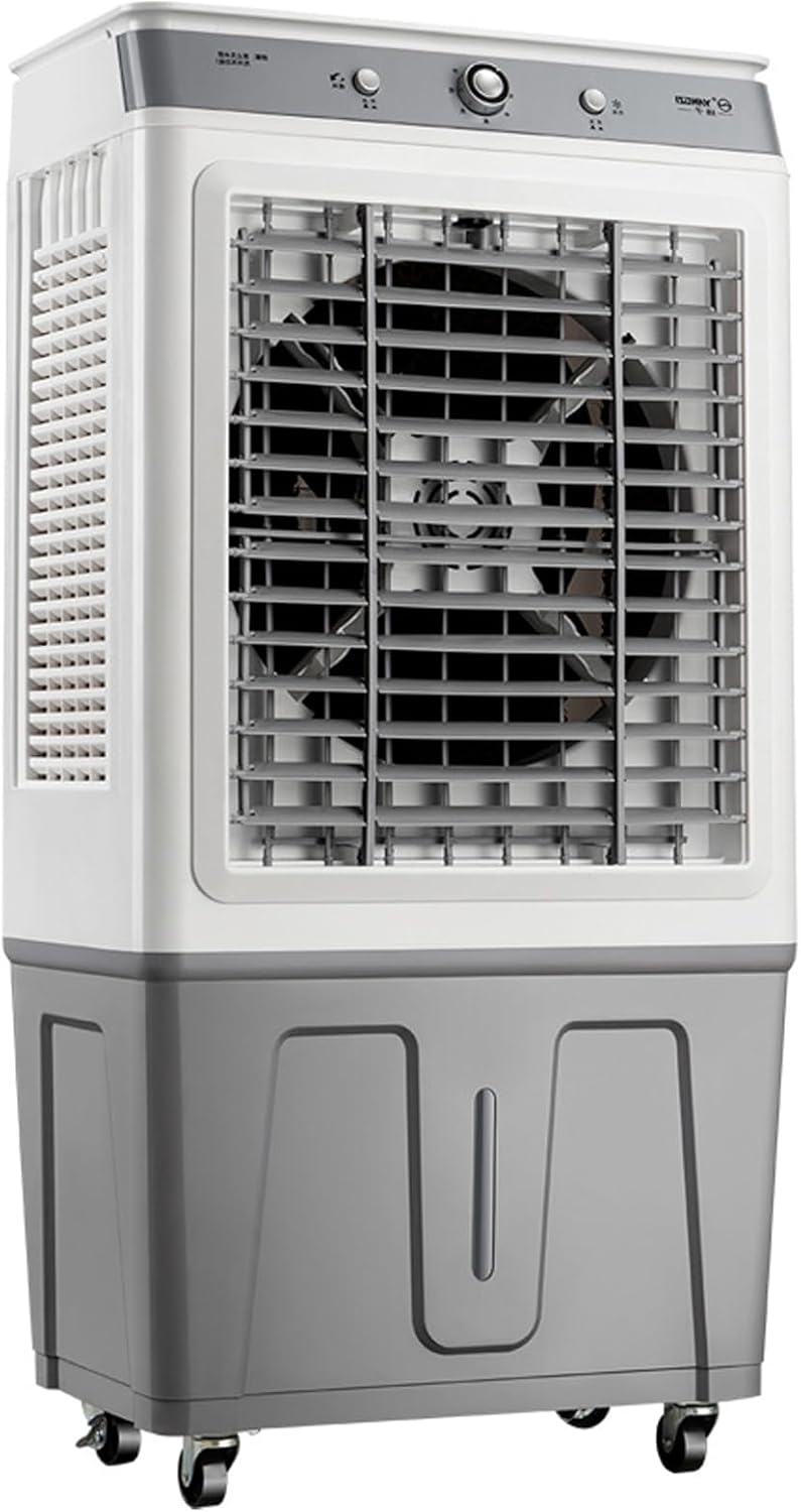 Household Stand Up Air Conditioner,Evaporative Air Cooler,45L Water Tank,Three Adjustable Wind Speeds Portable Air Conditioner,for Hotels, Restaurants, Workshops,supermarkets,etc