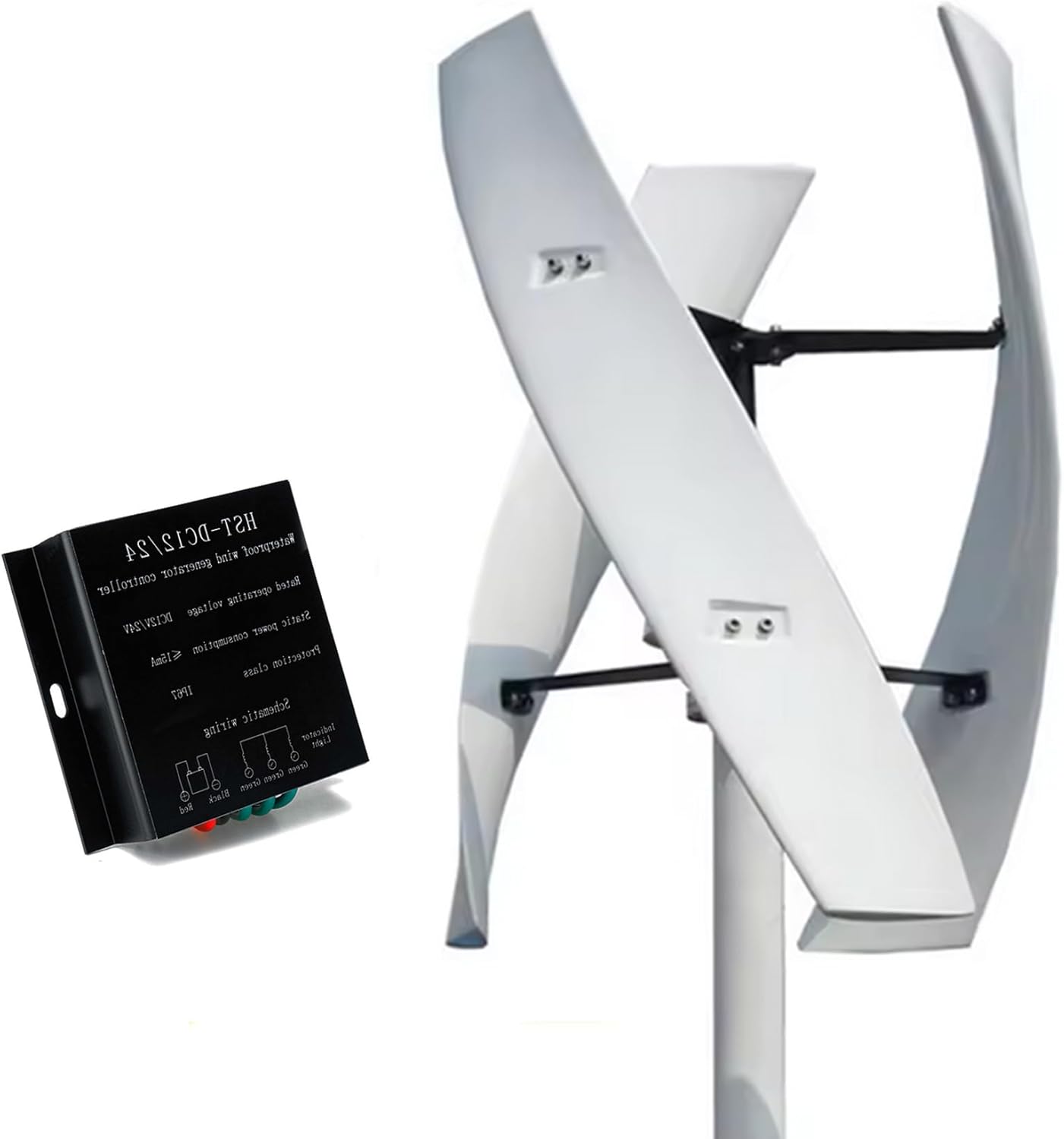 14000W Magnetic Levitation Wind Turbine Wind Turbines Noiseless Vertical Wind Turbine, Easy to Install and Repair 12V 24V 48V 220V for Marine RV Home