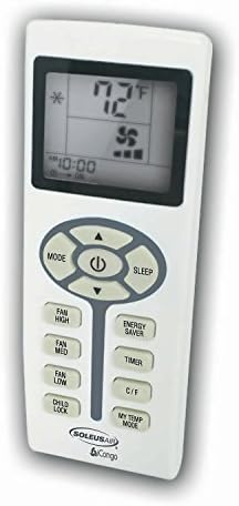 SoleusAir Energy Star 18,300 BTU 230V Window-Mounted Air Conditioner with LCD Remote Control, WS2-18E-201