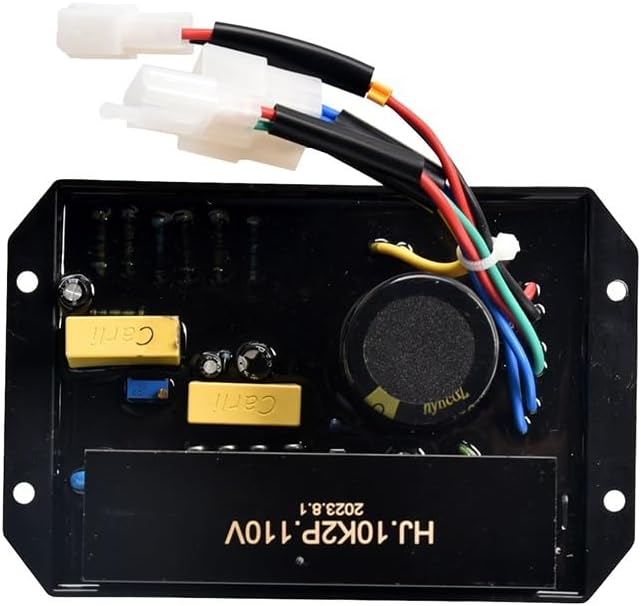 HJ.10K3P380 HJ.10K2P.110V HJ.10K2P.220V AVR Diesel Generator Automatic Voltage Regulator Gasoline Control Module(HJ.10K2P.110V8 Wire)