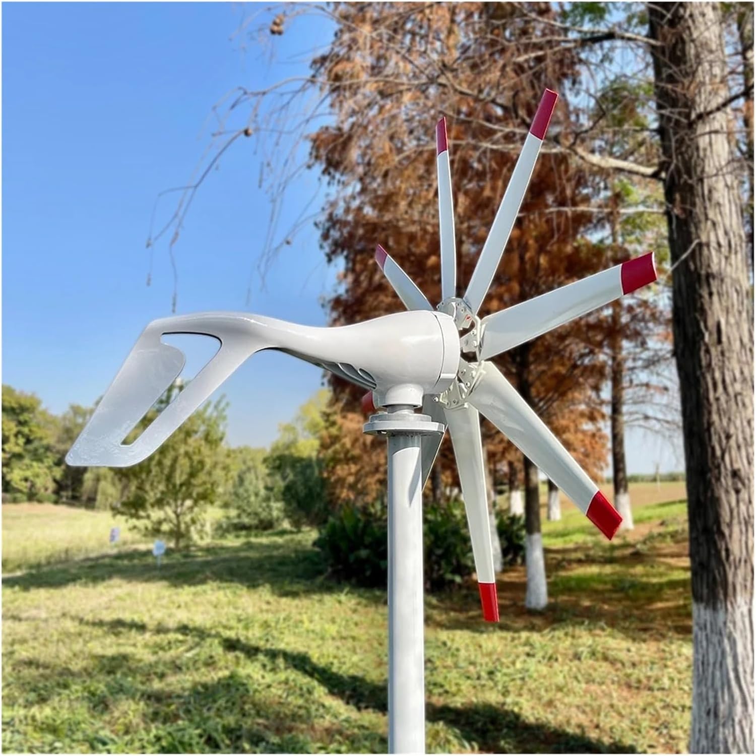 5000W Wind Turbine Power Generator Off Grid System 12V 24V 48V Output System for Home Complete Kit MPPT Charger Industrial Energy(48V,5000W)