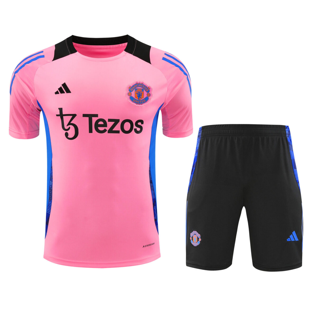 Conjunto de calentamiento Manchester United rosa - NewNow