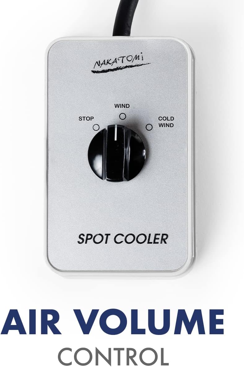 Uninex SAC25FC Indoor/Outdoor KOOLZONE Mobile Spot Cooler with Casters, Low Profile, Floor Type, Industrial Grade, 9,210-BTU, R410A Refrigerant