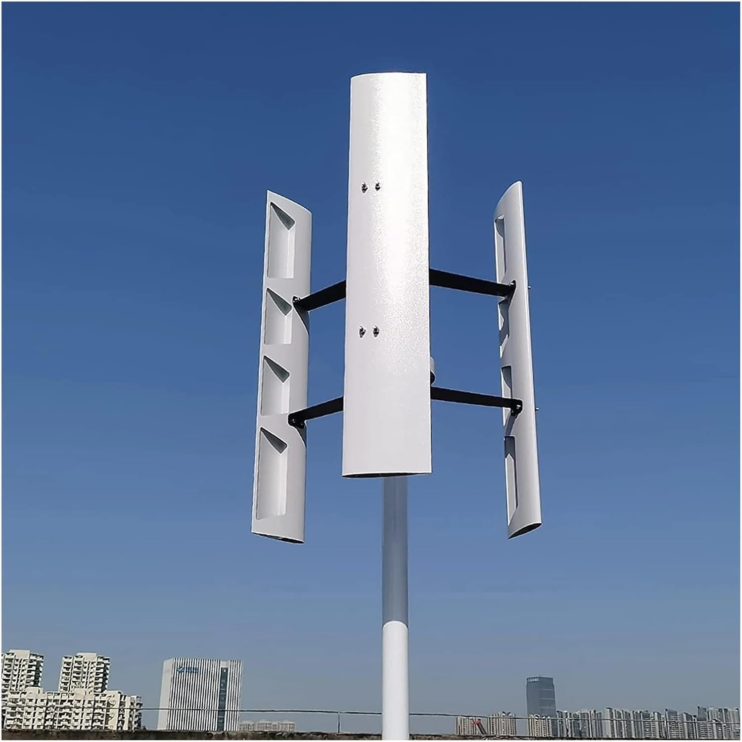 Wind Turbines, 5000W Wind Turbine nerator Household Energy Stora System Vertical Home Appliance 48V Low Wind Speed Starting Wind Turbine(24V)