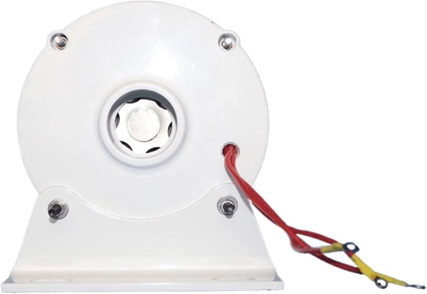 Low Speed Wind Turbine Generator 3000W 4000W 5000W 6000W 12V 24V 48V 3 Phase Magnet Generator AC Alt Penartors for Wind Turbine DIY Industrial Energy(Double Shaft,24V_6000W)