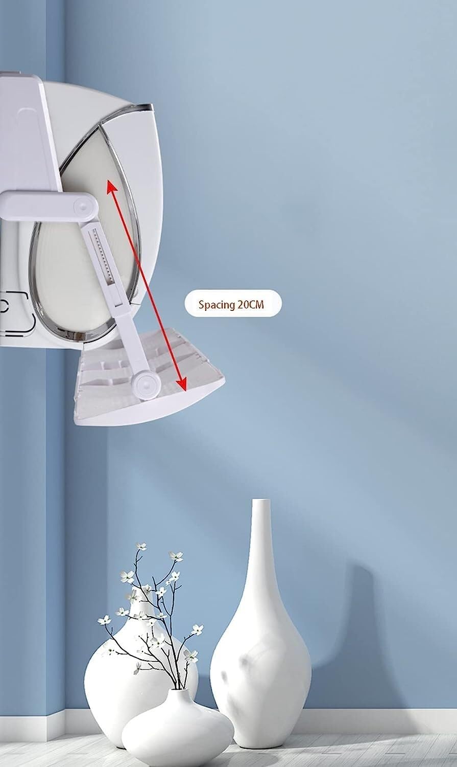 Air Conditioner Deflector - Retractable Windscreen for Wall Mounted Units, Prevents Direct Blowing, Home and Office Air Conditioner Accessory