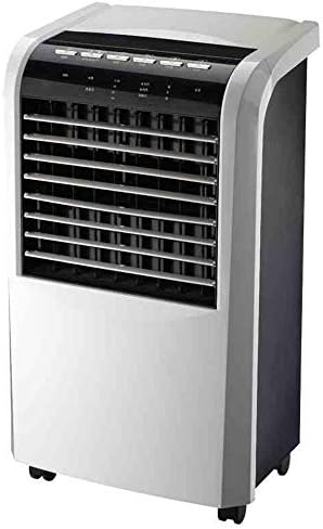 Cooling Fan Evaporative Cooler, Portable Bladeless Air Cooler, Electric Fan & Humidifier with Remote Control, 3 Modes 3 Speeds Air Conditioner for Indoor Home Office Dorms Oscillation Function