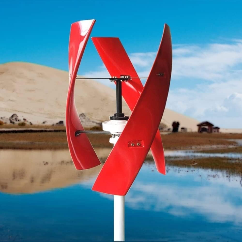 CHRISK 9000W Wind Turbine Permanent Maglev Wind Turbine Generator Windmill with MPPT Controller Three-Phase Permanent Magnetic Levitation Motor