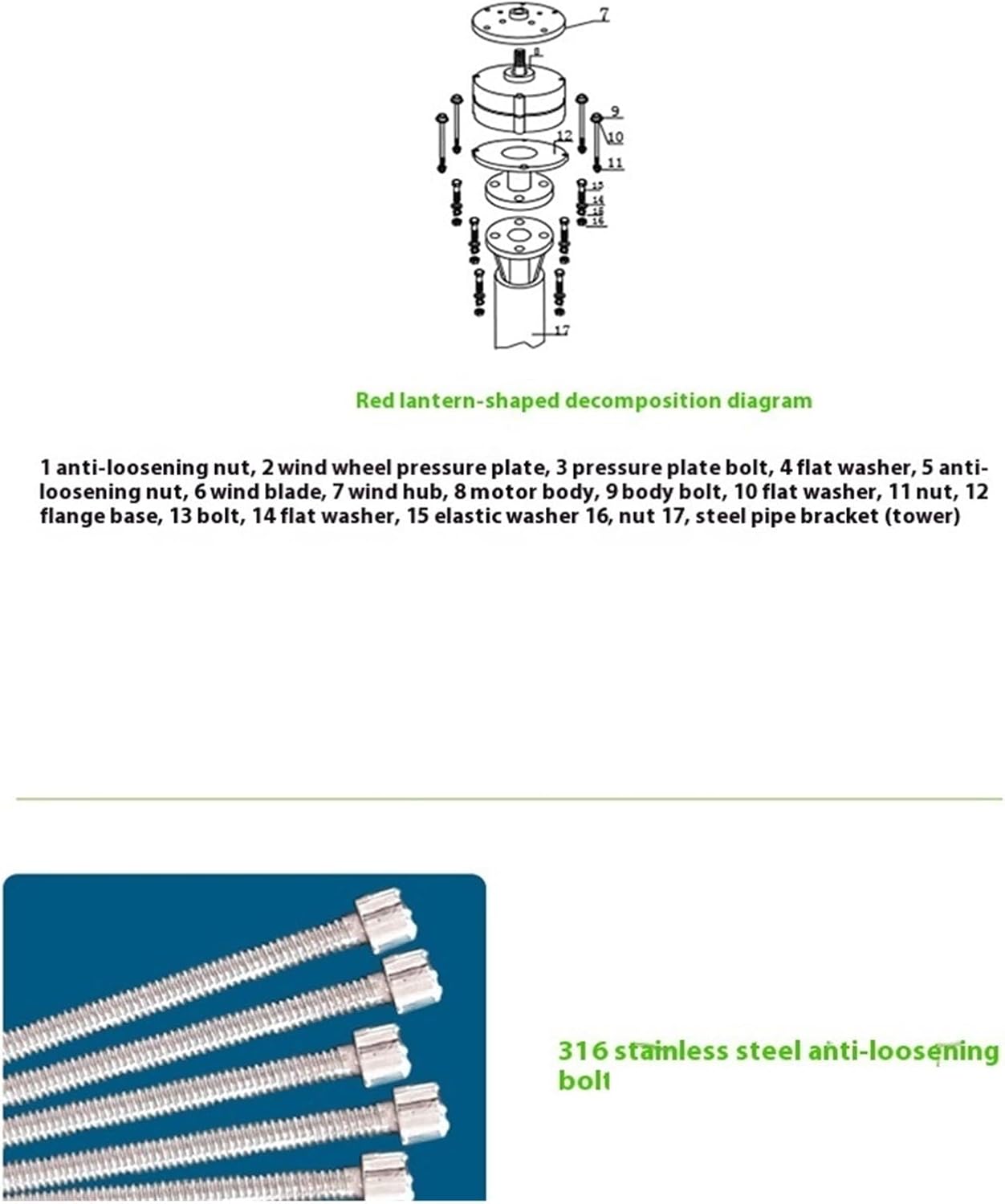 Wind Generator, Wind 300w 24v Vertical Axis Wind Energy Generator Home Wind,Wind Turbines(with Controller_24V_500W)