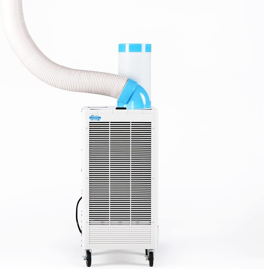 Uninex ED-3C Indoor/Outdoor KOOLZONE Mobile Spot Cooler Duct, Cool Air Extension, 5-Inch Diameter, for N407-TC, SAC-3000 and SAC-4500, 10-Foot