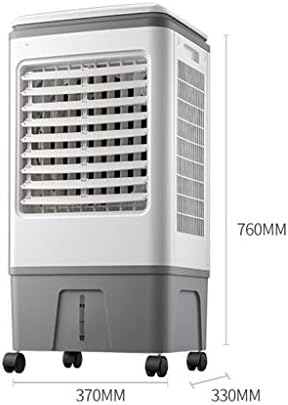 Portable Air Conditioner Fan Portable Air Cooler, Humidifier Misting Evaporative Small Whit Remote Control Air Conditioner Fan And Bladeless Noiseless Fan, For Office, Dorm, Room(Free Ice Tray)