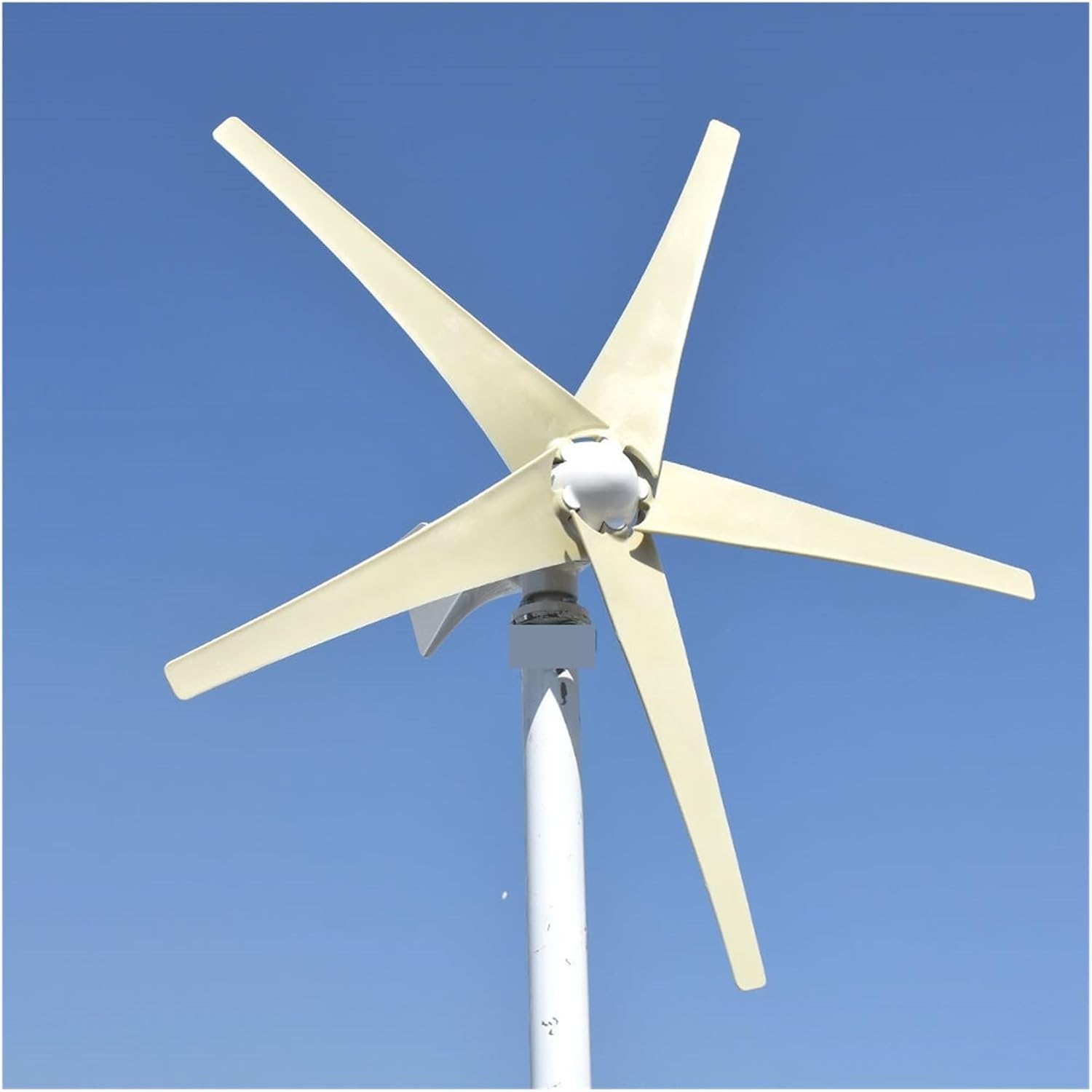 6000W Wind Turbine 12v 24v 48v Horizontal Axis Wind Generator with MPPT Controller Home Use 3KW 5000W Low Wind Speed Industrial Energy(Wind Turbine only,48V_3000W)