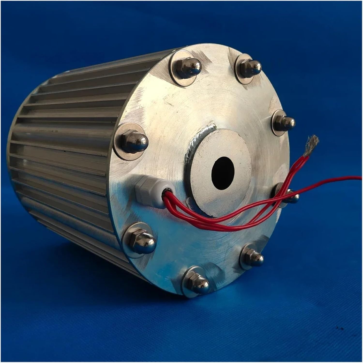 Generator AC tors 10KW 20KW 24V 48V Gearless Permanent Magnet Low RPM for Wind and Water Turbine Industrial Energy(Without Base,12V_20KW)