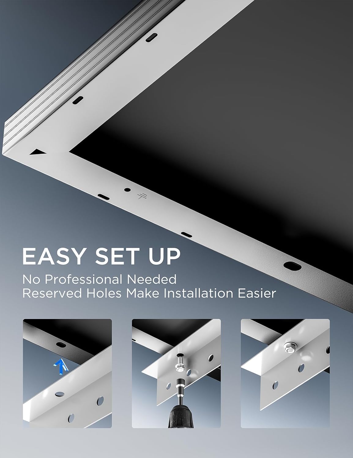 STAR 870 Watt Solar Panel, 2PCS 435W 48V/24V Solar Panels with Full-Screen Design & Maintenance-Free, 25% High-Efficiency Monocrystalline, Reliable Power for RV, Marine, Roof, Home, and Off-Grid