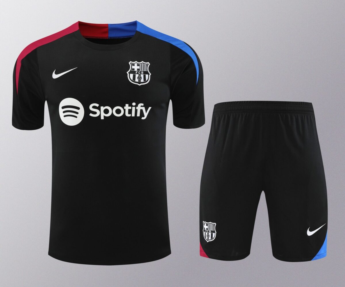 Conjunto de calentamiento FC Barcelona negro - NewNow