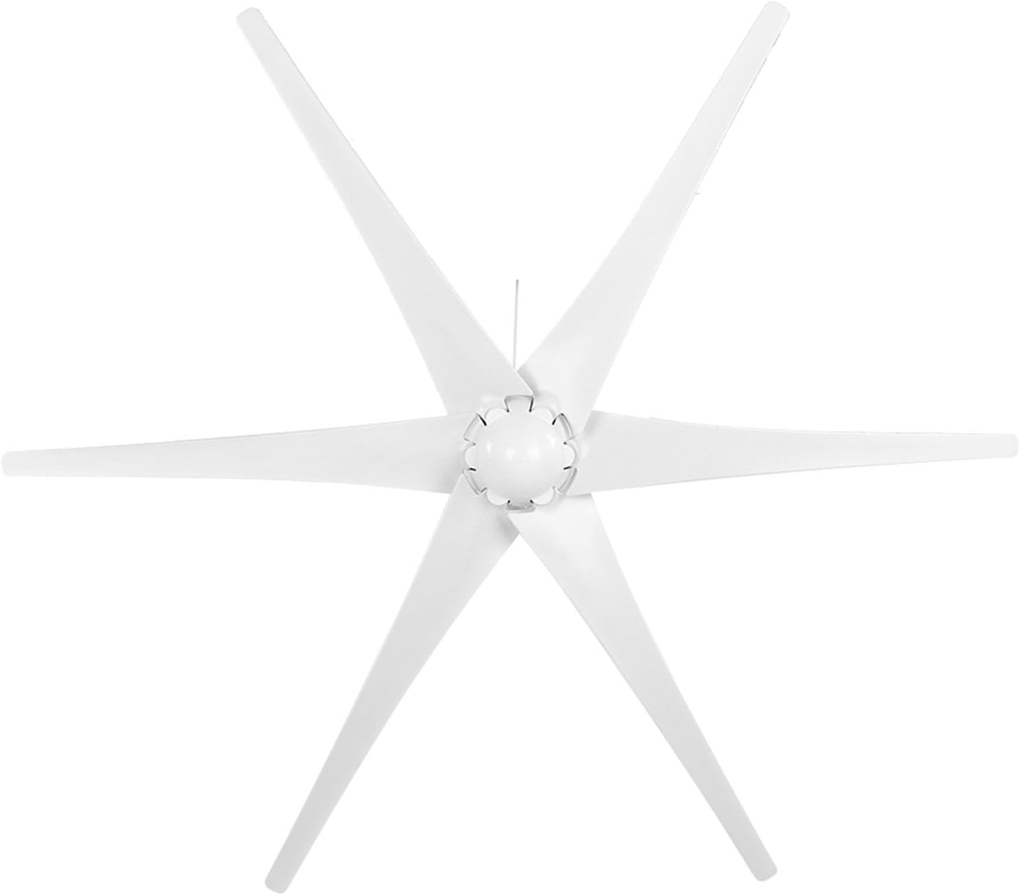 FTVOGUE Wind Turbines Kit, Wind Generator, 300W 6 Blades Wind Speed Starting Wind Turbines with Controller Automatic and Manual, Solar Panels (12V)