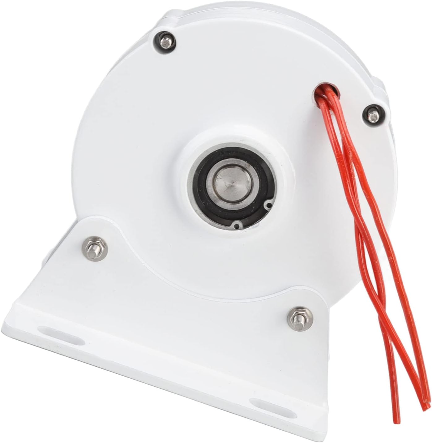 Fdit Three Phase AC Permanent Magnet Generator, 200W Low RPM Gearless Alternator with Aluminum Alloy Shell for Wind Turbine and Direct Drive Applications (48V)