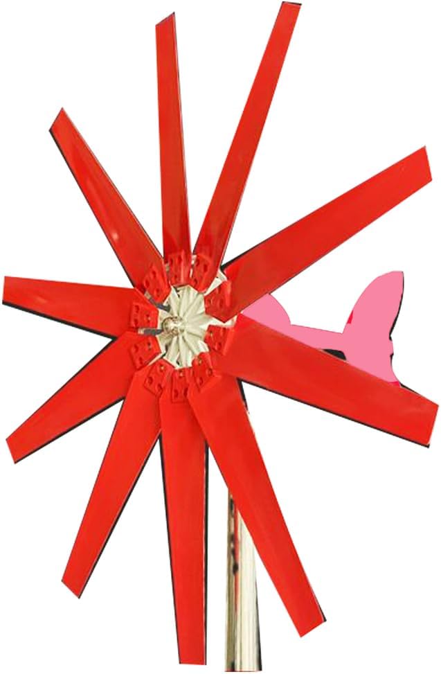 14000WThree Phase Alternator Permanent Magnet Generator, 10 Blades Electric 3 Phase AC Alternator Electric Motor Generator for Wind Generator(220V)