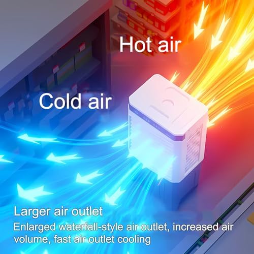 Commercial Evaporative Air Cooler Fan, Swamp Cooler Air Conditioner with 3-Speed, Large Water Tank, 120°Oscillation, Move The Scroll Wheel, Industrial Air Conditioning Fan for Room Outdoor(110x48x31cm